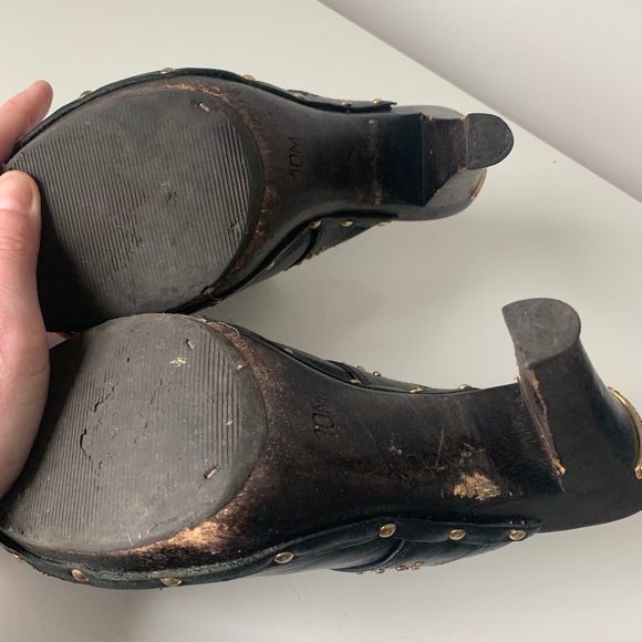 Michael Kors Studded High Heel Clogs - Picture 4 of 4